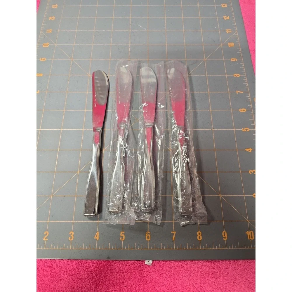 Delta Airlines ABCO Silverware Knife Collectible First Class Signature Stamp Set